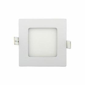LED vestavný mini panel 6W čtverec bílý 390 lm 4000K